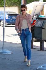 LUCY HALE Out for a Cogffee in Studio City 06/19/2018