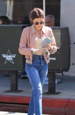 LUCY HALE Out for a Cogffee in Studio City 06/19/2018