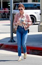 LUCY HALE Out for a Cogffee in Studio City 06/19/2018