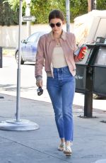 LUCY HALE Out for a Cogffee in Studio City 06/19/2018