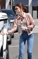 LUCY HALE Out for a Cogffee in Studio City 06/19/2018