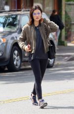 LUCY HALE Out for Breakfast in Los Angeles 06/29/2018