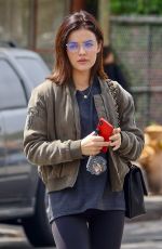 LUCY HALE Out for Breakfast in Los Angeles 06/29/2018