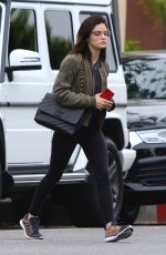 LUCY HALE Out for Breakfast in Los Angeles 06/29/2018
