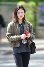 LUCY HALE Out for Breakfast in Los Angeles 06/29/2018