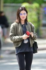 LUCY HALE Out for Breakfast in Los Angeles 06/29/2018
