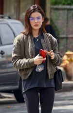 LUCY HALE Out for Breakfast in Los Angeles 06/29/2018