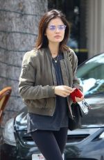LUCY HALE Out for Breakfast in Los Angeles 06/29/2018