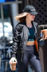 LUCY HALE Out for Coffee in Los Angeles 06/09/2018