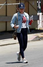 LUCY HALE Out in Los Angeles 06/15/2018