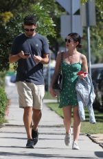 LUCY HALE Out in Los Angeles 06/27/2018