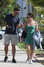 LUCY HALE Out in Los Angeles 06/27/2018