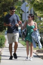 LUCY HALE Out in Los Angeles 06/27/2018