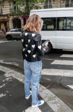 LUCY HALE Out in Paris 06/06/2018