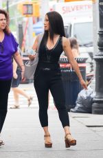 LUCY LIU Out and About in New York 06/22/2018