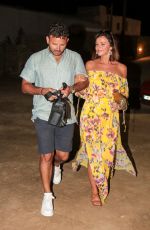 LUCY MECKLENBURGH and Ryan Thomas Night Out in Mykonos 06/24/2018
