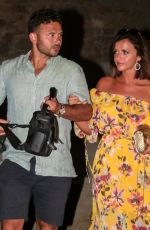 LUCY MECKLENBURGH and Ryan Thomas Night Out in Mykonos 06/24/2018