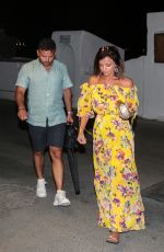 LUCY MECKLENBURGH and Ryan Thomas Night Out in Mykonos 06/24/2018