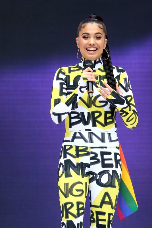 MABEL MCVEY Performs at Capital Radio Summertime Ball 2018 in London 06/09/2018