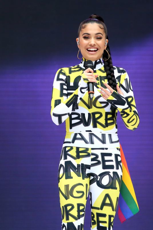 MABEL MCVEY Performs at Capital Radio Summertime Ball 2018 in London 06/09/2018