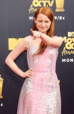 MADELAINE PETSCH at 2018 MTV Movie and TV Awards in Santa Monica 06/16/2018