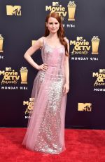 MADELAINE PETSCH at 2018 MTV Movie and TV Awards in Santa Monica 06/16/2018