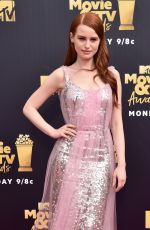 MADELAINE PETSCH at 2018 MTV Movie and TV Awards in Santa Monica 06/16/2018