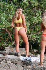 MADI EDWARDS and AMELIA JANE in Bikinis on Holiday in Hawaii 06/08/2018