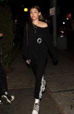 MADISON BEER Leaves Delilah in West Hollywood 06/13/2018