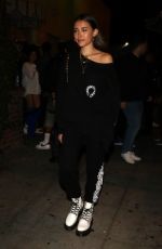 MADISON BEER Leaves Delilah in West Hollywood 06/13/2018