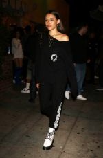 MADISON BEER Leaves Delilah in West Hollywood 06/13/2018