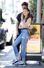 MADISON BEER Out for Lunch at Il Pastaio in Beverly Hills 06/02/2018