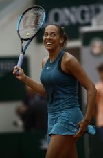 MADISON KEYS at French Open Tennis Tournament in Paris 06/05/2018