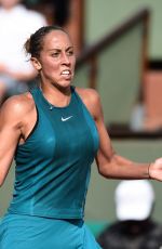 MADISON KEYS at French Open Tennis Tournament in Paris 06/07/2018