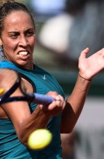 MADISON KEYS at French Open Tennis Tournament in Paris 06/07/2018