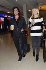 MALIN AKERMAN and Jack Donnelly at Aberdeen Airport 06/22/2018