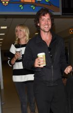 MALIN AKERMAN and Jack Donnelly at Aberdeen Airport 06/22/2018