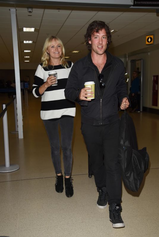 MALIN AKERMAN and Jack Donnelly at Aberdeen Airport 06/22/2018
