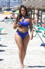MALIN ANDERSSON in Bikini on the Beach in Majorca 06/25/2018