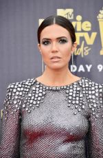 MANDY MOORE at 2018 MTV Movie and TV Awards in Santa Monica 06/16/2018