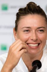 MARIA SHARAPOVA at Press Conference at French Open Tennis Tournament 06/02/2018