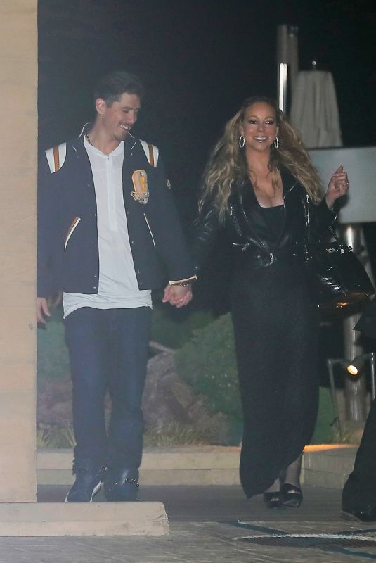 MARIAH CAREY and Bryan Tanaka at Nobu in Malibu 06/09/2018