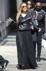 MARIAH CAREY Arrives at Jimmy Kimmel Live in Hollywood 06/06/2018