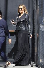 MARIAH CAREY Arrives at Jimmy Kimmel Live in Hollywood 06/06/2018