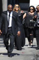 MARIAH CAREY Arrives at Jimmy Kimmel Live in Hollywood 06/06/2018
