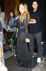 MARIAH CAREY Night Out in New York 06/14/2018