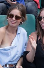 MARIE-ANGE CASTA at Roland Garros Village in Paris 06/04/2018