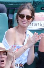 MARIE-ANGE CASTA at Roland Garros Village in Paris 06/04/2018