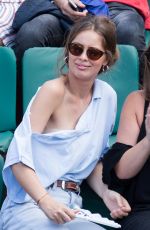 MARIE-ANGE CASTA at Roland Garros Village in Paris 06/04/2018