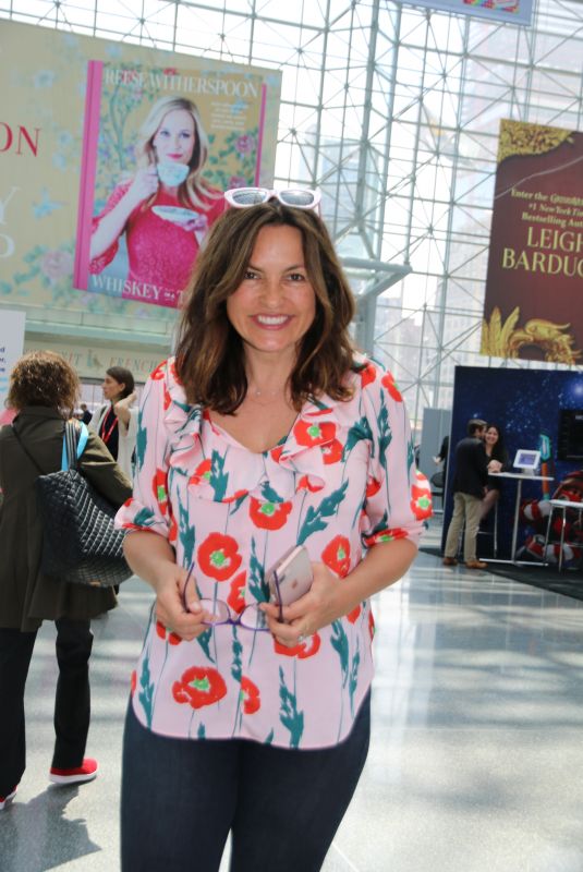 MARISKA HARGITAY at Book Expo America in New York 06/01/2018